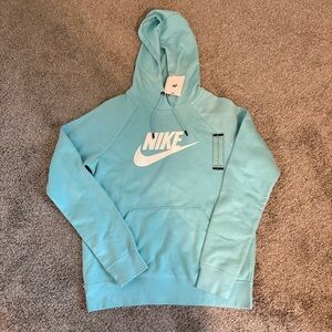 Nike Aqua Blue Hoodie